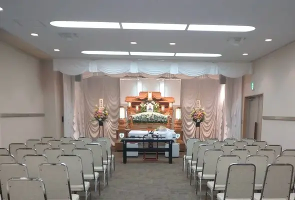 かつらぎ斎場で葬儀を行なった写真