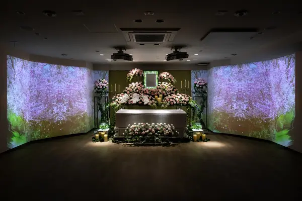 あいプラン　日本互助会（高井戸ホール）で葬儀を行なった写真