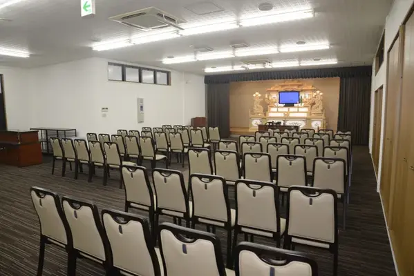 神誠会館もりまちで葬儀を行なった写真