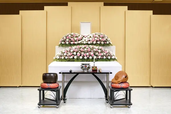 シンプルなお葬式で葬儀を行なった写真