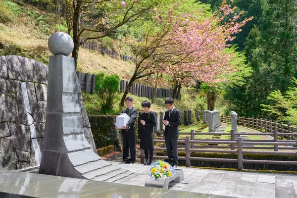 シンプルなお葬式で葬儀を行なった写真