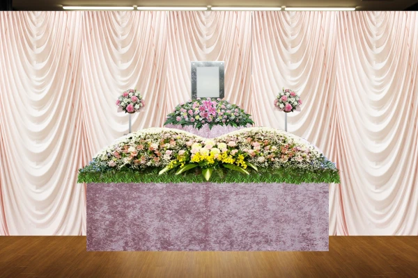 みなもと葬祭（家族葬ホール遥）で葬儀を行なった写真