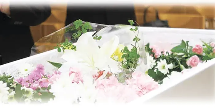 心和セレモニーで葬儀を行なった写真