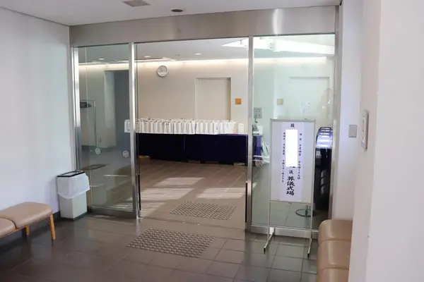 みどり会館で葬儀を行なった写真