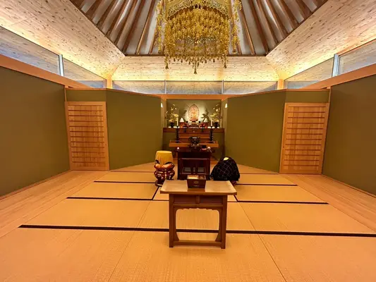 安永寺(ひかりのお堂家族葬ホール)で葬儀を行なった写真