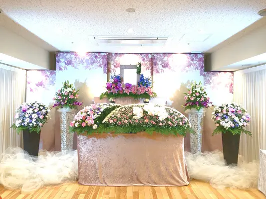 ひなた典礼で葬儀を行なった写真