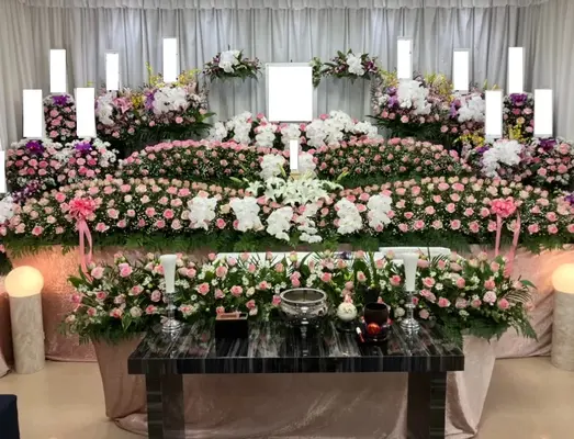 ひなた典礼で葬儀を行なった写真