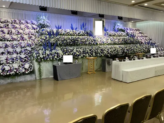 ひなた典礼で葬儀を行なった写真