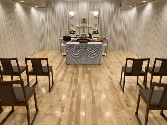 ひなた典礼で葬儀を行なった写真