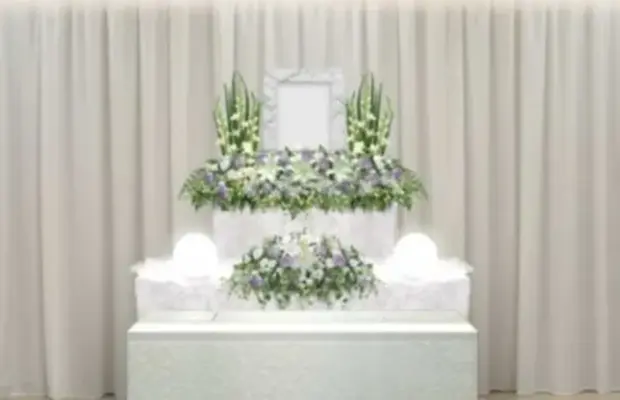 ひなた典礼で葬儀を行なった写真