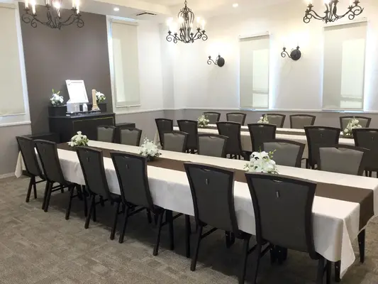 大阪祭典 千里丘ファミリーホールで葬儀を行なった写真