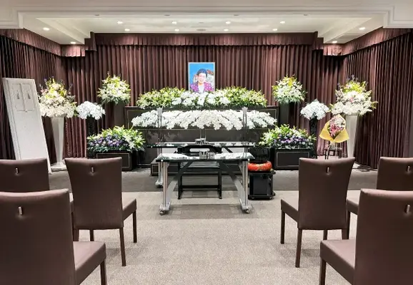 大阪祭典 堺北ファミリーホールで葬儀を行なった写真