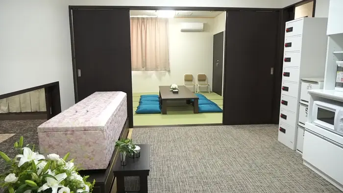 大阪祭典 松原ファミリーホールで葬儀を行なった写真