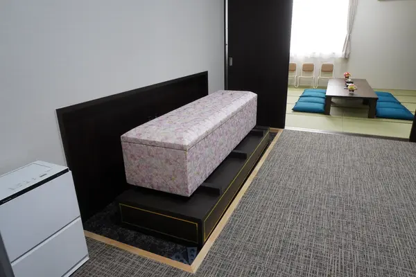 大阪祭典 松原ファミリーホールで葬儀を行なった写真