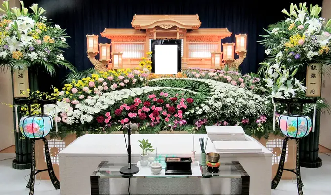 株式会社平成公益社(セレモニーホール平成)で葬儀を行なった写真