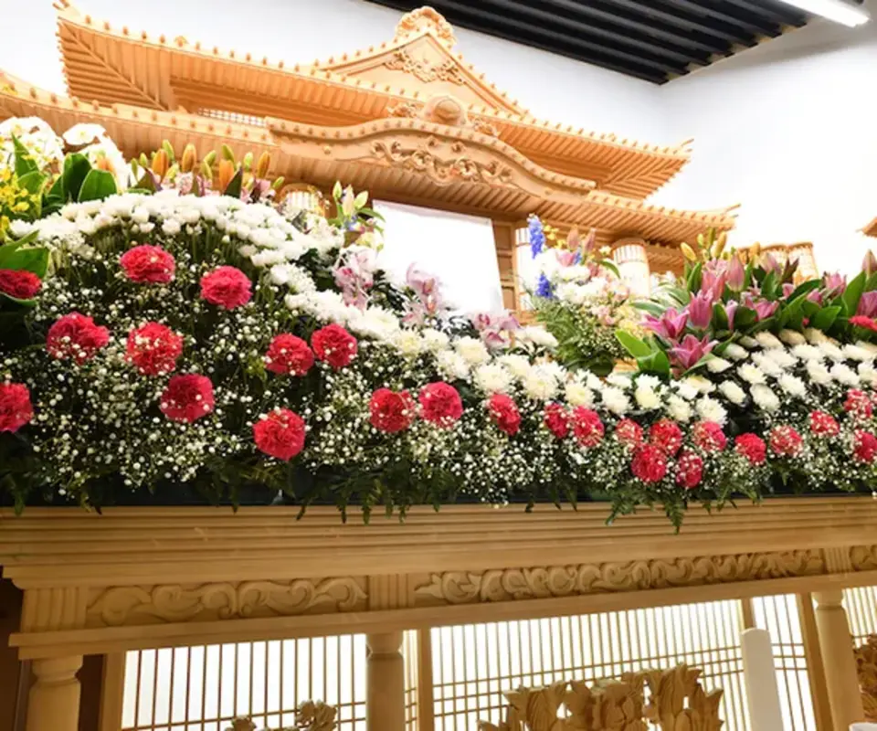 故人らしさでいっぱいの葬儀