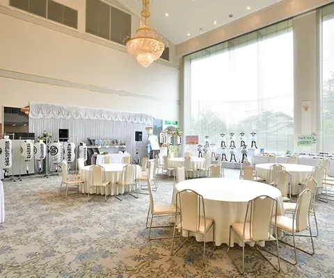 たまのや（こころ斎苑　三春）で葬儀を行なった写真