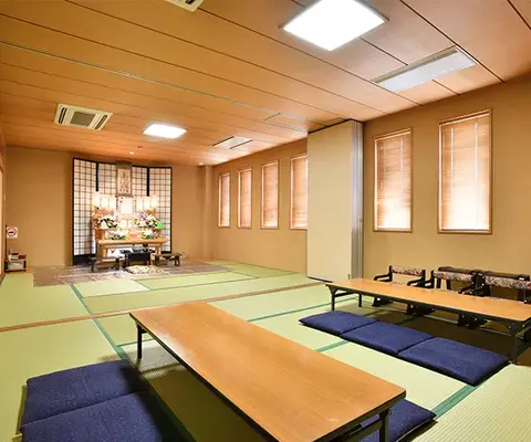 たまのや（たまはし　もとみや斎場）で葬儀を行なった写真