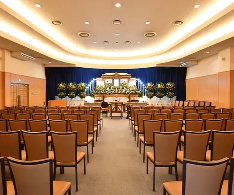 たまのや（たまはし　もとみや斎場）で葬儀を行なった写真