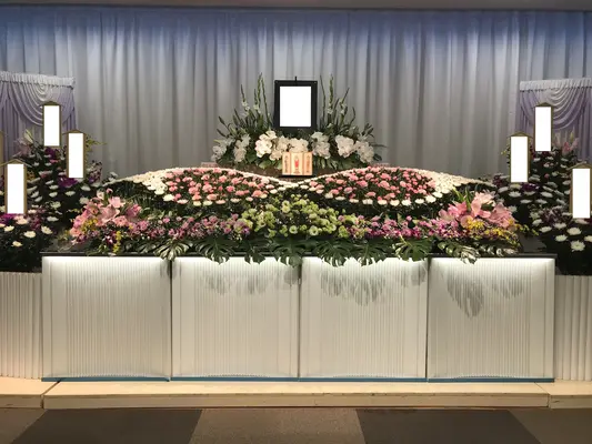 株式会社 薬師で葬儀を行なった写真