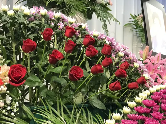 株式会社 薬師で葬儀を行なった写真