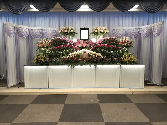 株式会社 薬師で葬儀を行なった写真