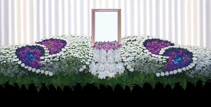 高崎市群馬町ホールで葬儀を行なった写真