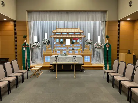 ここなりサポートサービスで葬儀を行なった写真