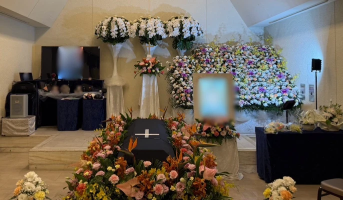 ワンライフ（葛飾営業所）で葬儀を行なった写真