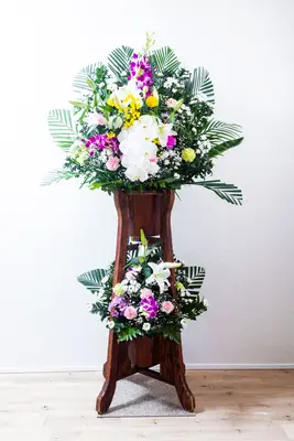 杏庵で葬儀を行なった写真