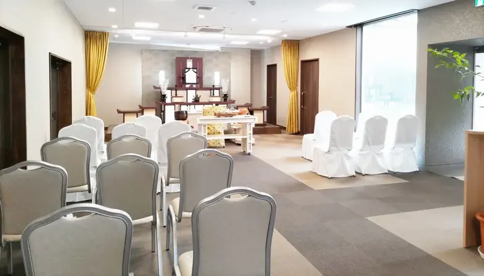アシス（一文橋ホール）で葬儀を行なった写真