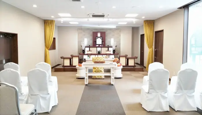 アシス(一文橋ホール)で葬儀を行なった写真