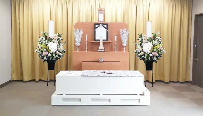 アシス(一文橋ホール)で葬儀を行なった写真