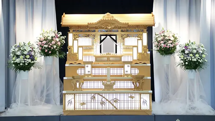 小さな森の家 東岩槻駅前で葬儀を行なった写真