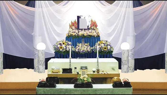 小さな森の家 東岩槻駅前で葬儀を行なった写真