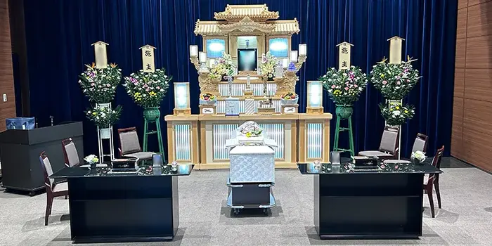 和田セレモサービスで葬儀を行なった写真