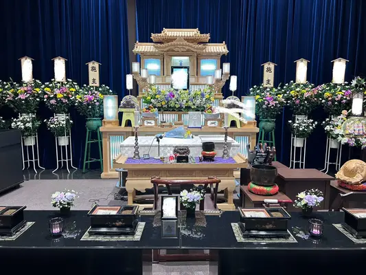 和田セレモサービスで葬儀を行なった写真