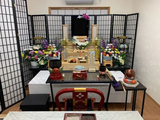 和田セレモサービスで葬儀を行なった写真