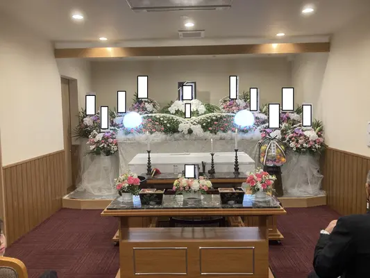 結ぶ家族葬　総合葬祭木脇屋で葬儀を行なった写真