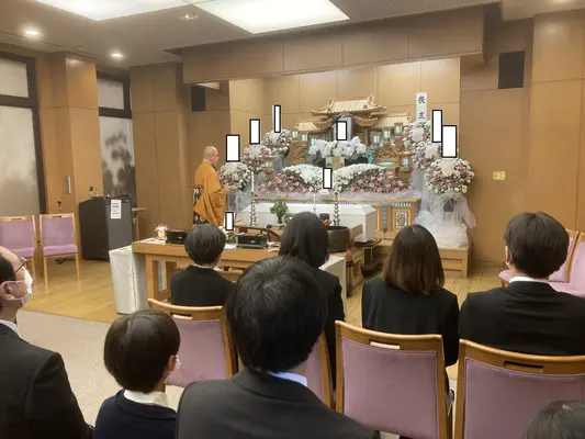 結ぶ家族葬　総合葬祭木脇屋で葬儀を行なった写真