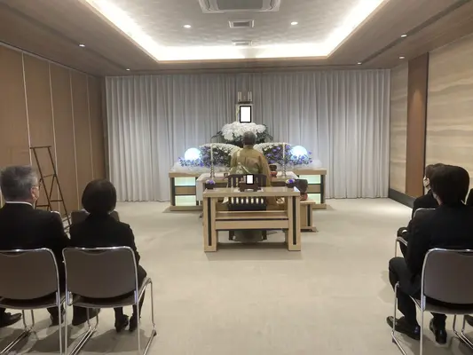 結ぶ家族葬　総合葬祭木脇屋で葬儀を行なった写真