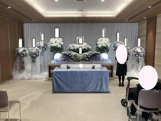 結ぶ家族葬　総合葬祭木脇屋で葬儀を行なった写真