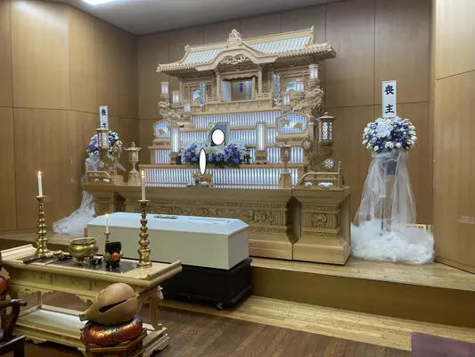 結ぶ家族葬　総合葬祭木脇屋で葬儀を行なった写真