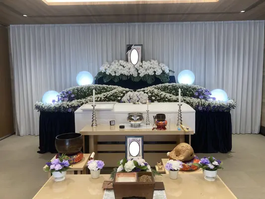 結ぶ家族葬　総合葬祭木脇屋で葬儀を行なった写真