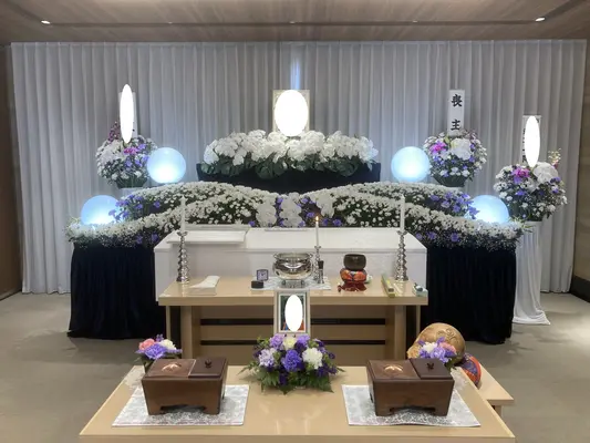 結ぶ家族葬　総合葬祭木脇屋で葬儀を行なった写真