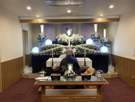 結ぶ家族葬　総合葬祭木脇屋で葬儀を行なった写真