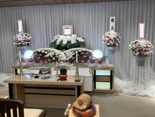 結ぶ家族葬　総合葬祭木脇屋で葬儀を行なった写真