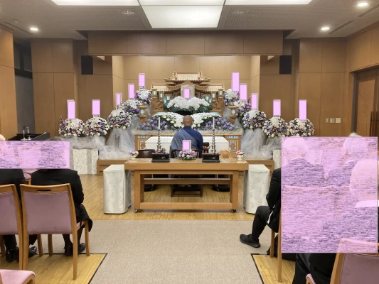 結ぶ家族葬　総合葬祭木脇屋で葬儀を行なった写真