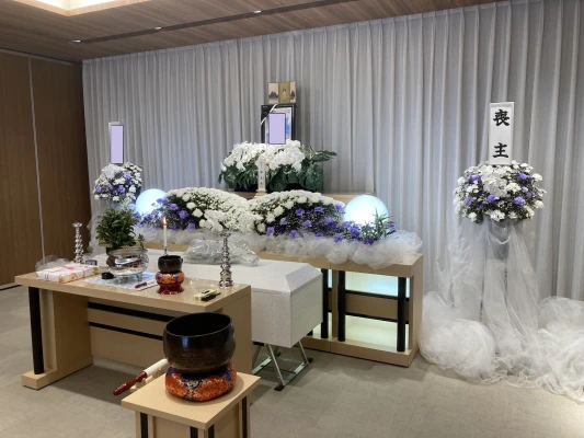 結ぶ家族葬　総合葬祭木脇屋で葬儀を行なった写真