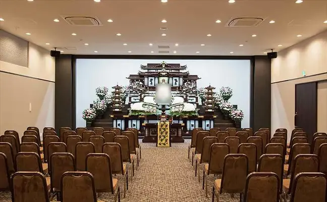 さがみ典礼 かすみがうらホールで葬儀を行なった写真